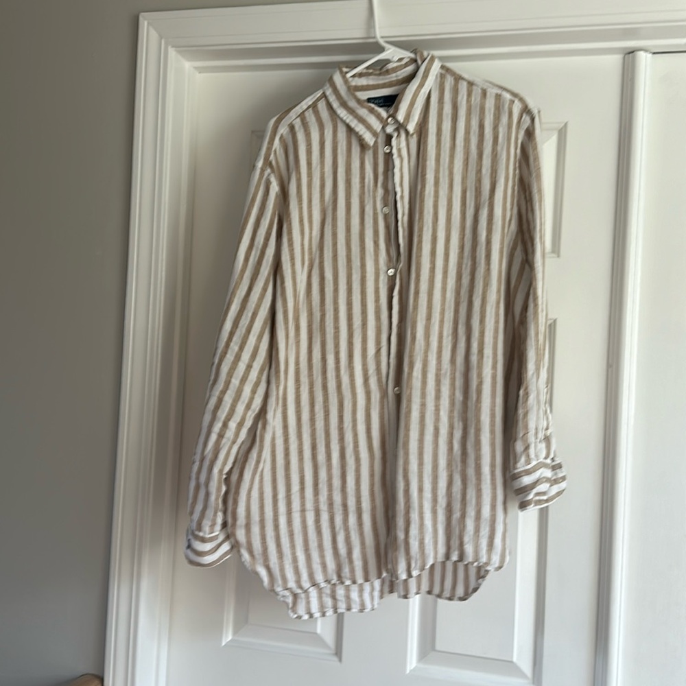 Polo Linen blouse-L